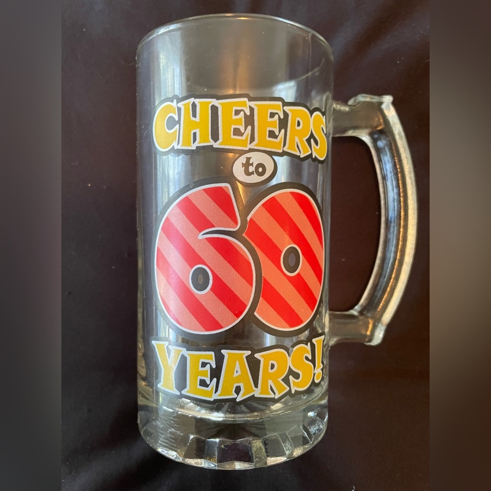 Beer mug - 60 years